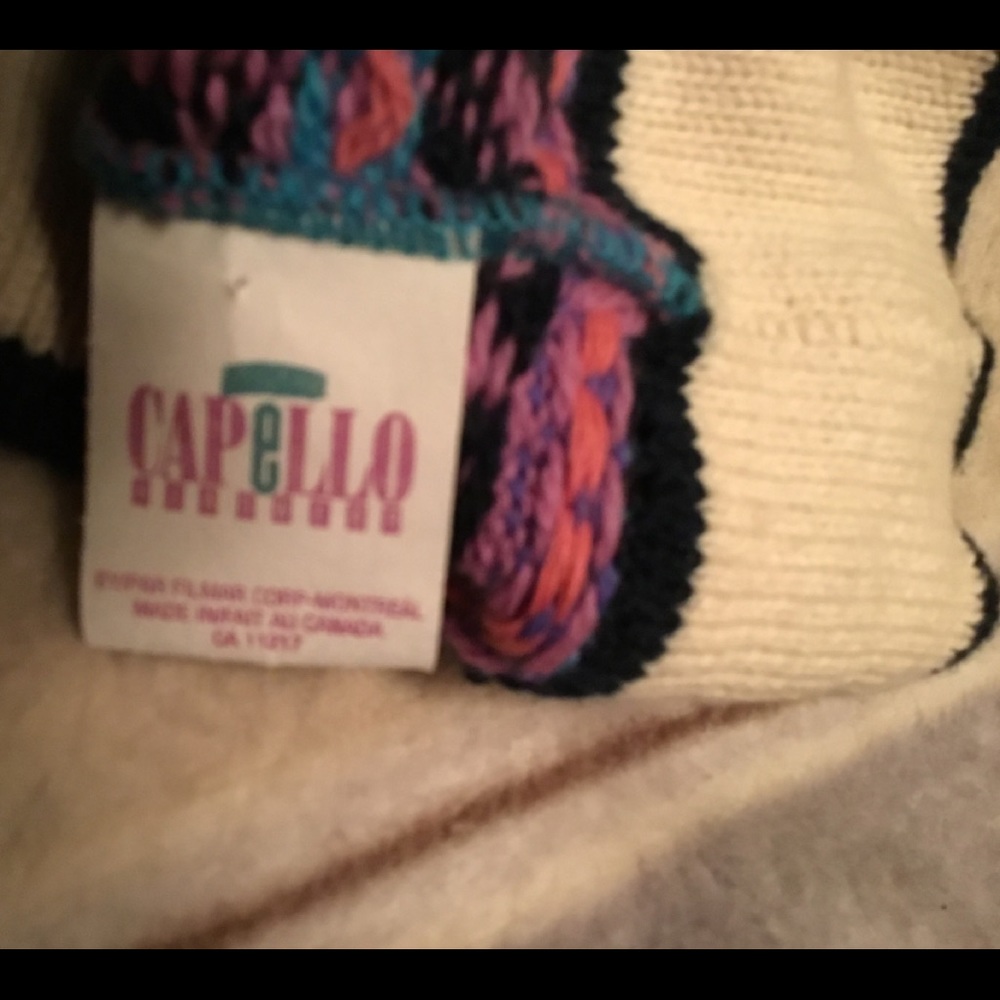 Capello Wool Ski Hat,Winter Pattern,Small - image 4